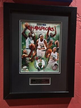 Commemorative Sports Print - Boston Celtics 2008 NBA Championship
